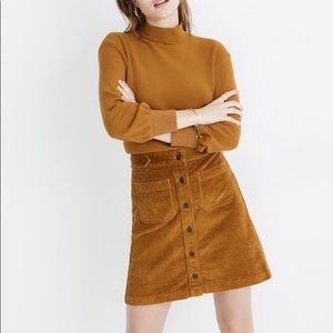 Madewell Corduroy Skirt